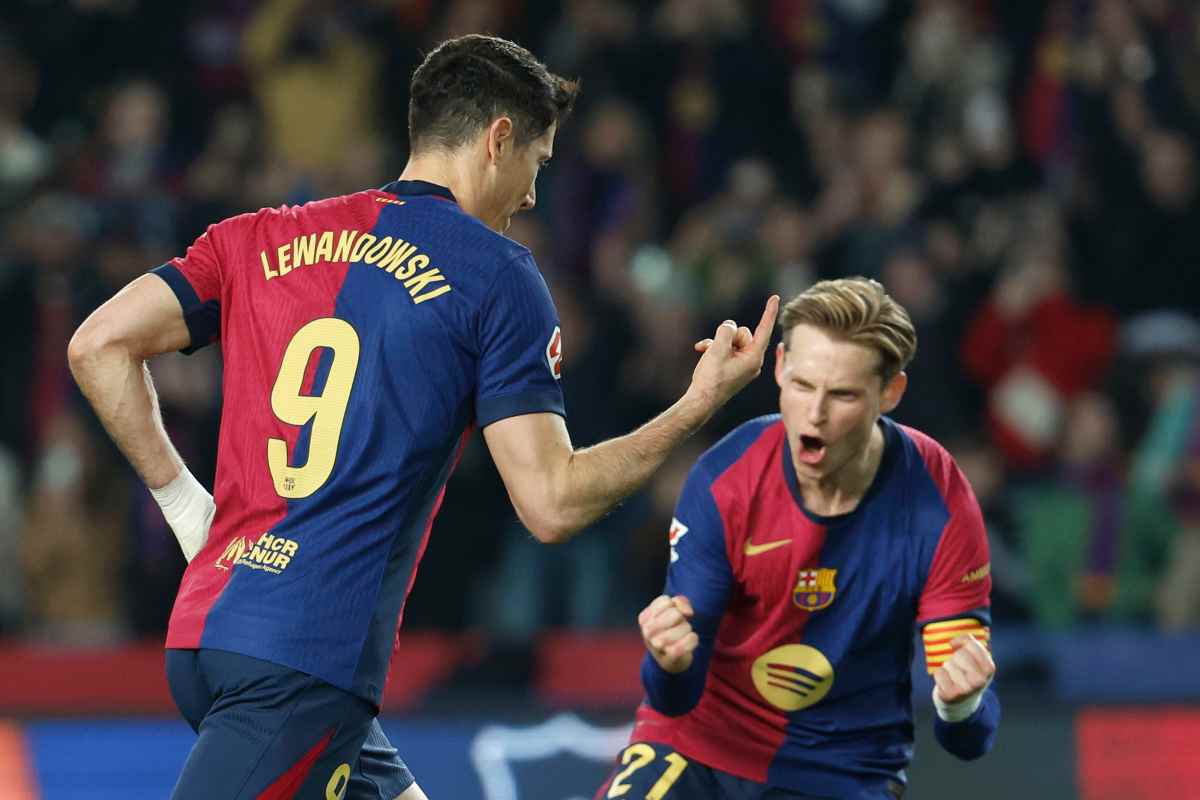 Lewandowski e De Jong