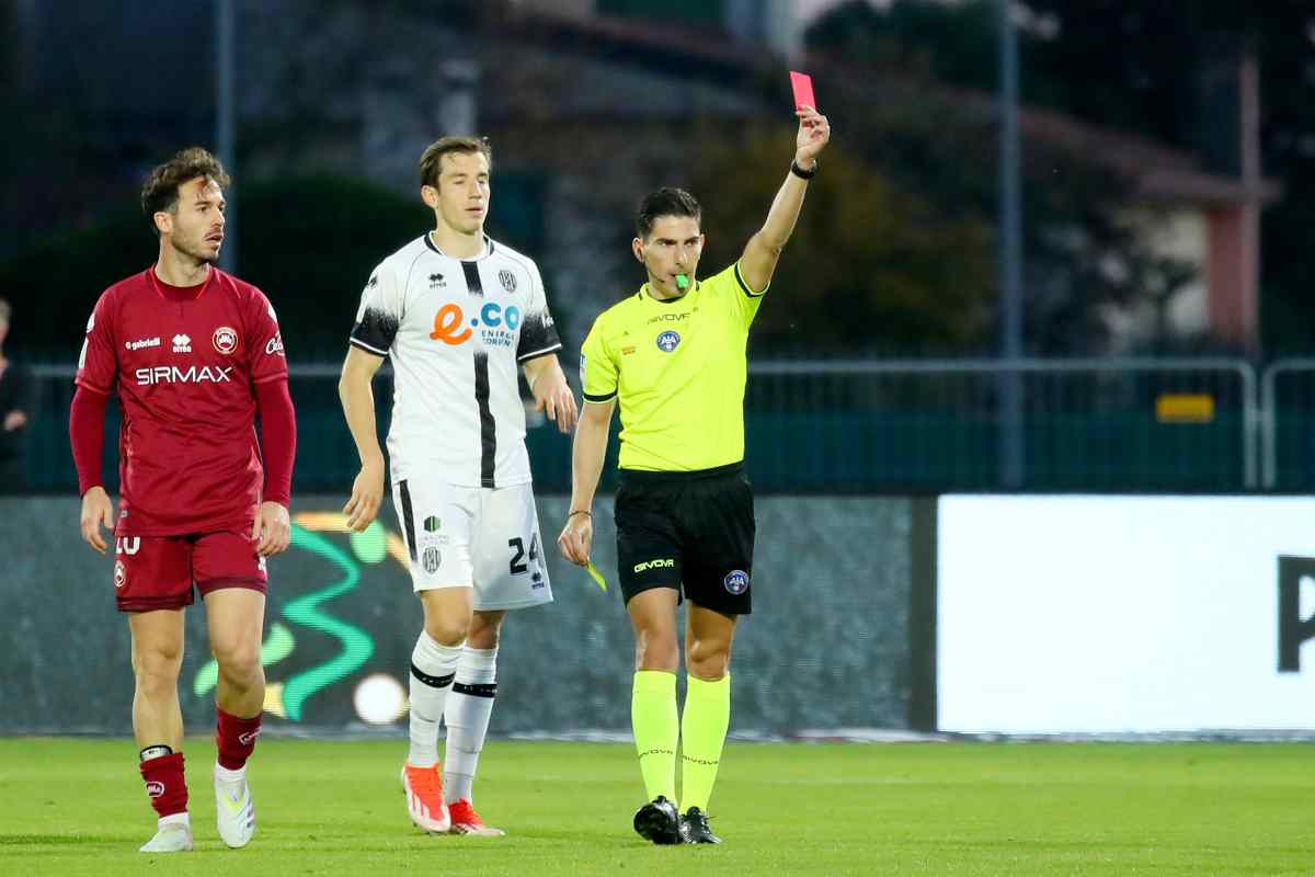 L'arbitro Dionisi Federico