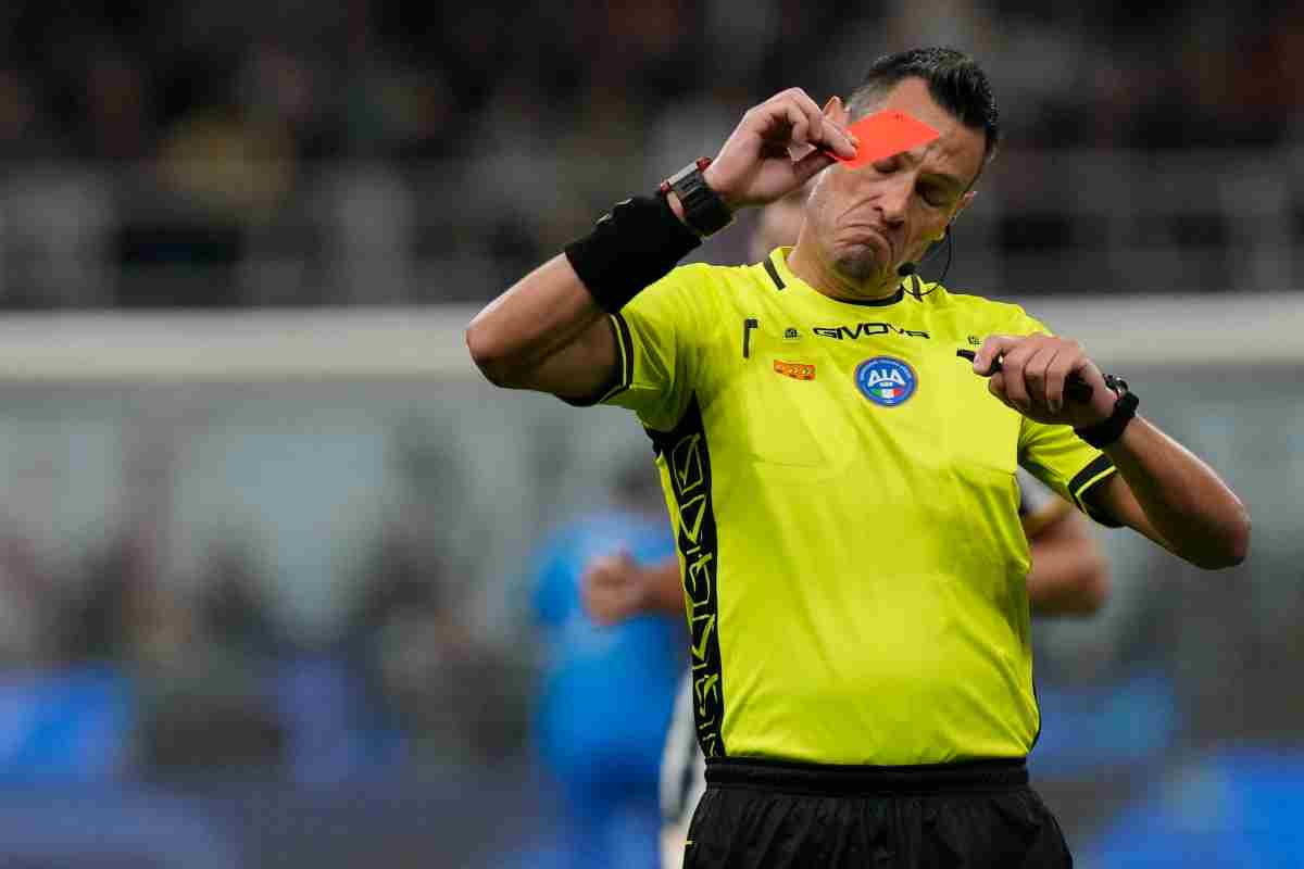 L'arbitro Maurizio Mariani