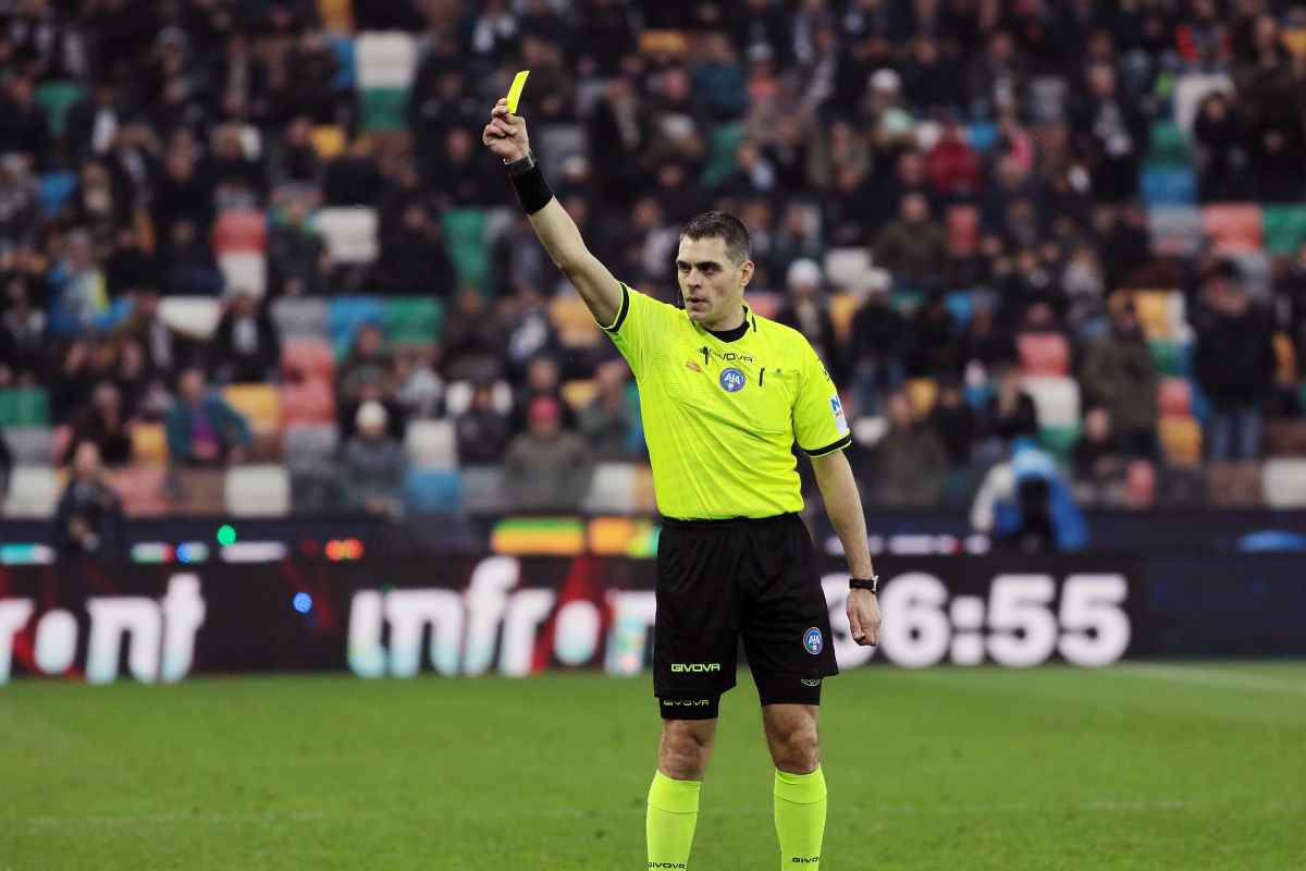 L'arbitro Sozza