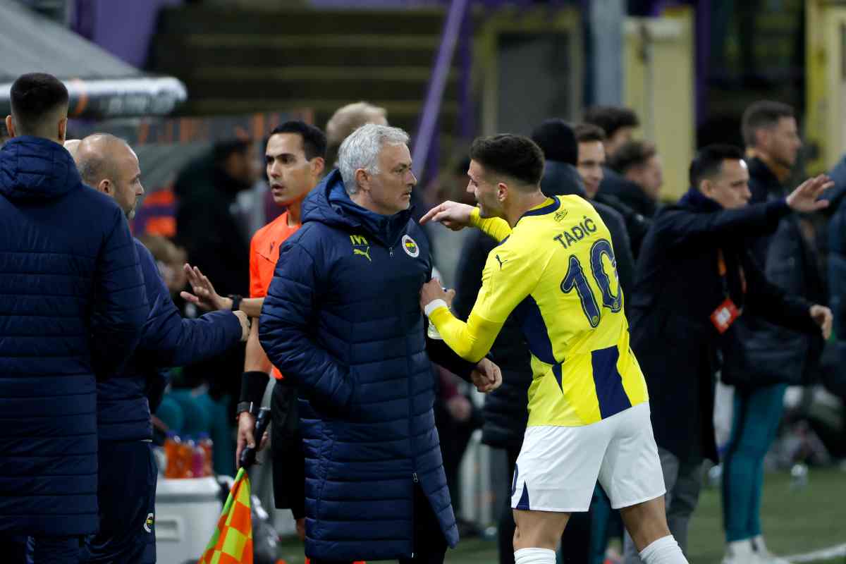 Tadic e Mourinho